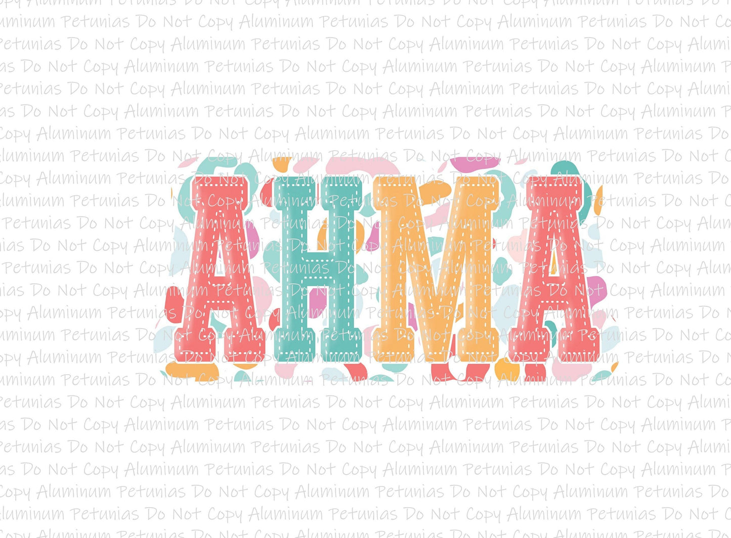 Pastel Cheetah Ahma, DTF (Direct to Film) Transfers, DTF Prints