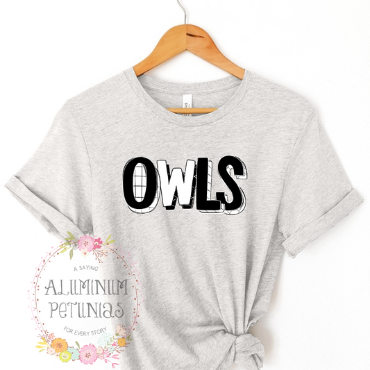 Tuxedo Luxe Mascot - Owls