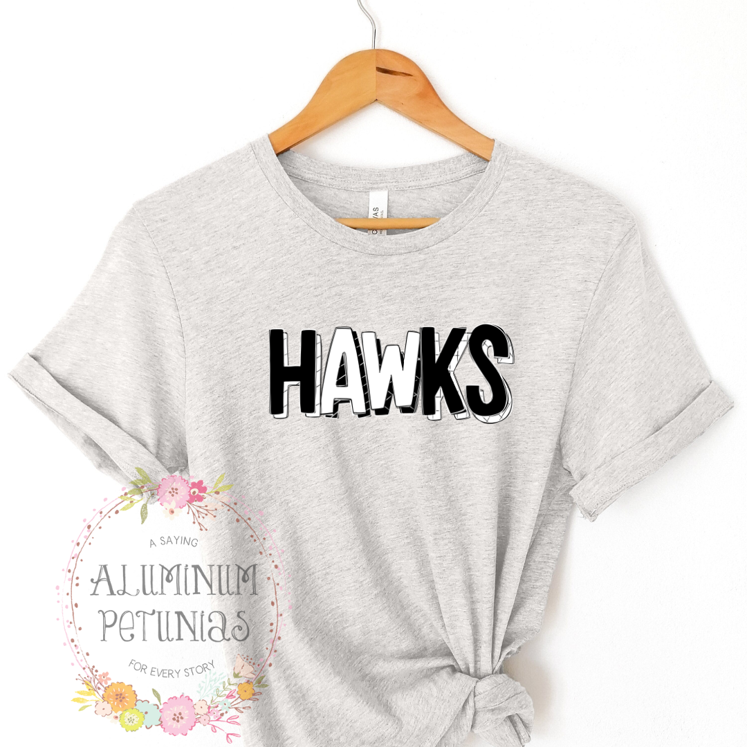 Tuxedo Luxe Mascot  - Hawks