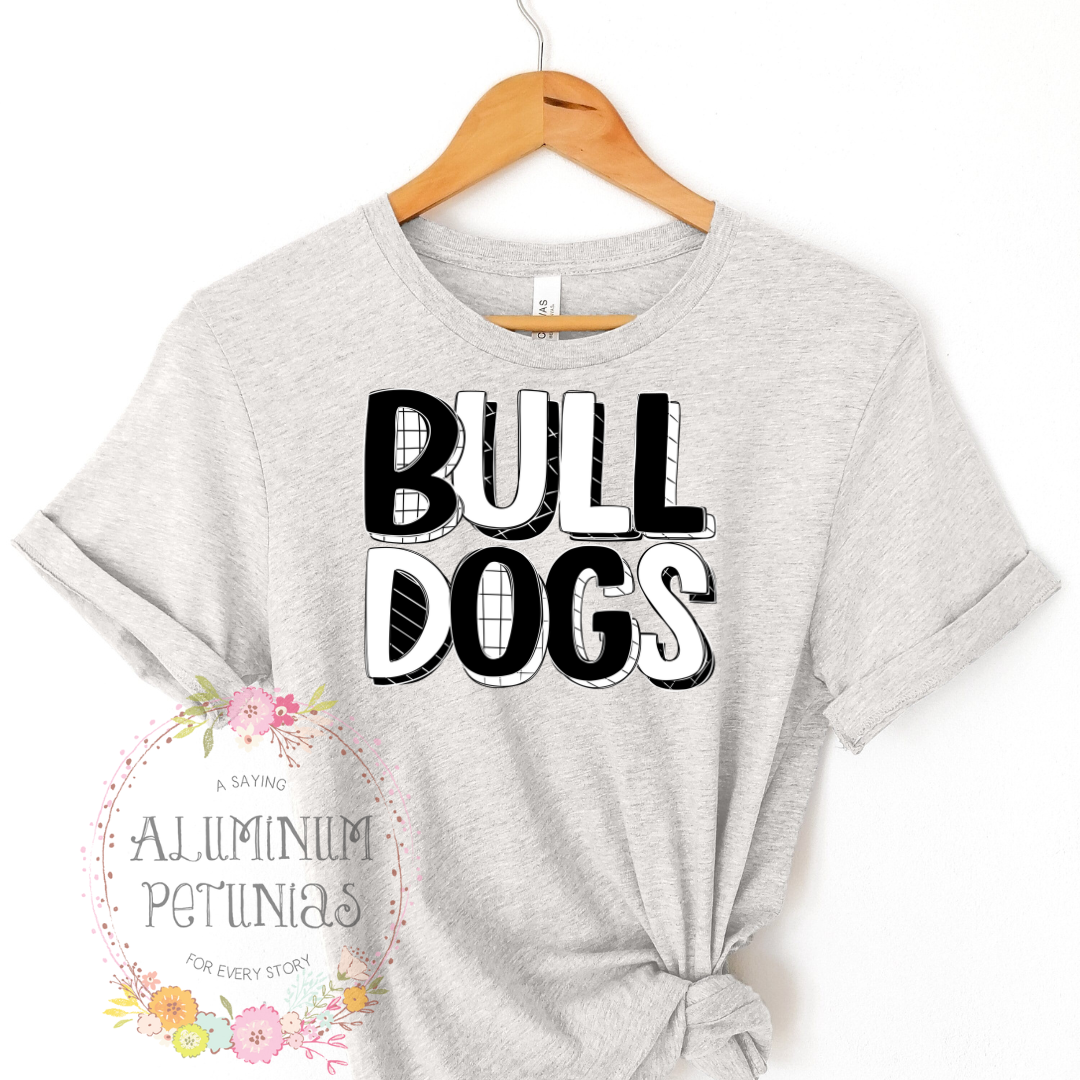 Tuxedo Luxe Mascot  - Bulldogs