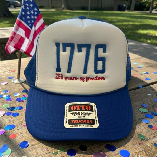 1776 Foam Embroidered Hat