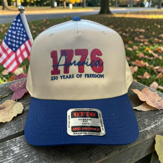 1776 Twill Embroidered Hat