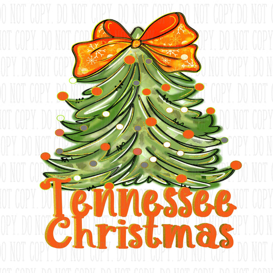 Tennessee Christmas with Fluffy Tree