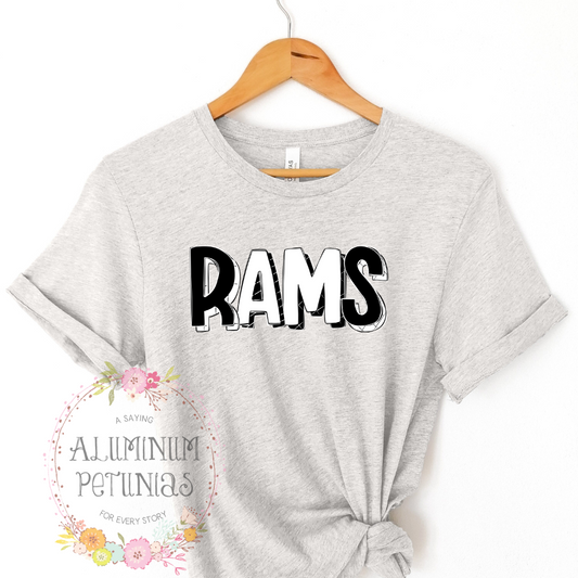 Tuxedo Luxe Mascot  - Rams