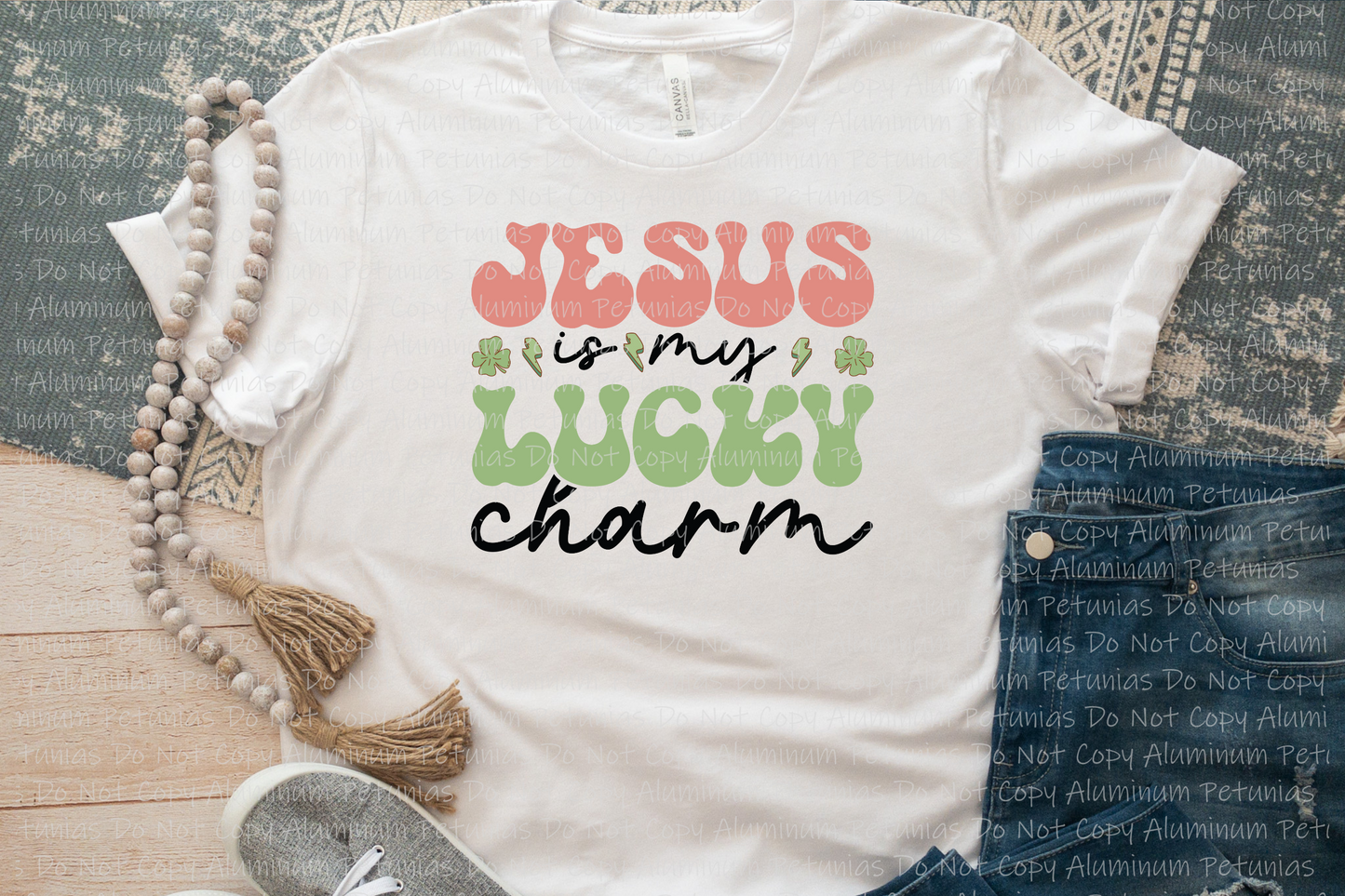 Jesus Is My Lucky Charm Graphic Tee