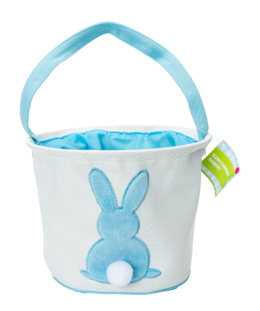 Personalized Embroidered Easter Bunny Baskets