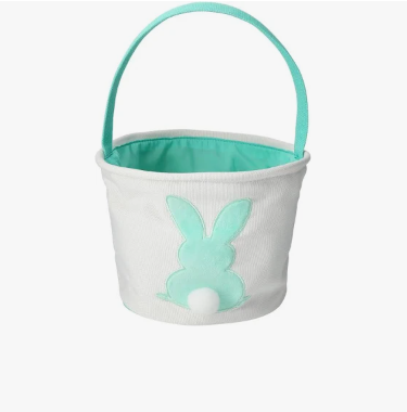 Personalized Embroidered Easter Bunny Baskets