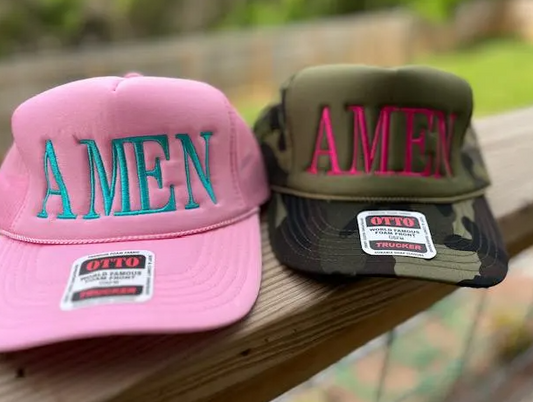 Amen Embroidered Hat