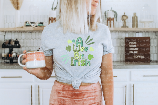 A Wee Bit Irish Graphic Tee