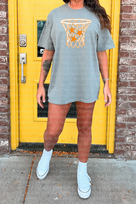 TN Basketball Net Graphic Tee