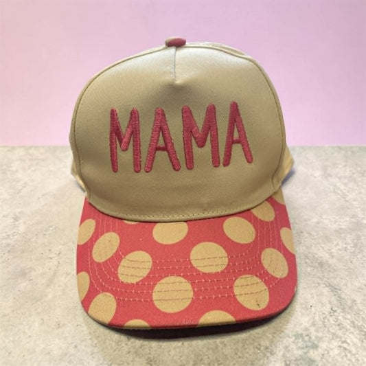 Mama Twill Embroidered Hat