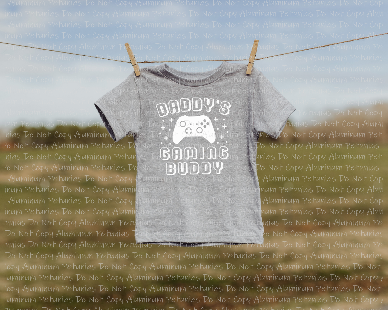 Daddy's Gaming Buddy Youth Graphic Tee