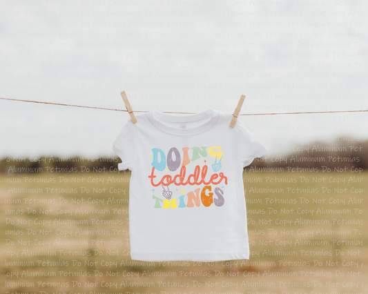 Doing Toddler Things Youth Graphic Tee