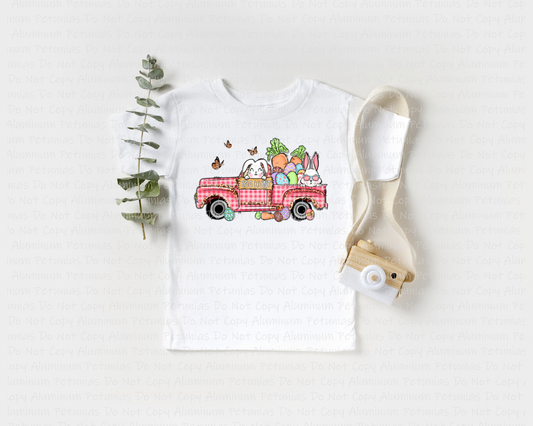 Egg Hunt Truck Youth Graphic Tee