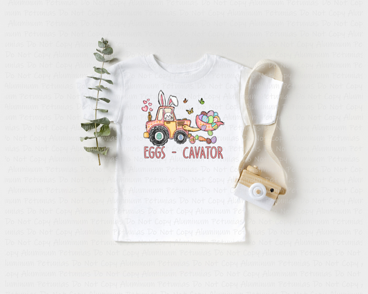 Eggs-Cavator Youth Graphic Tee