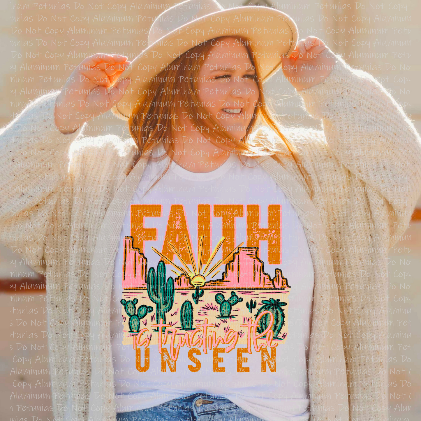 Faith Is Trusting The Unseen Graphic Tee