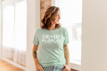 Load image into Gallery viewer, Girl &amp; Boy Mama Graphic Tee
