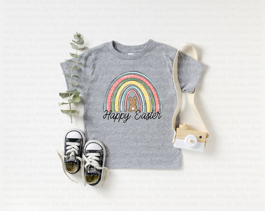 Happy Easter Rainbow Youth Graphic Tee