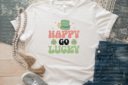 Happy Go Lucky Graphic Tee