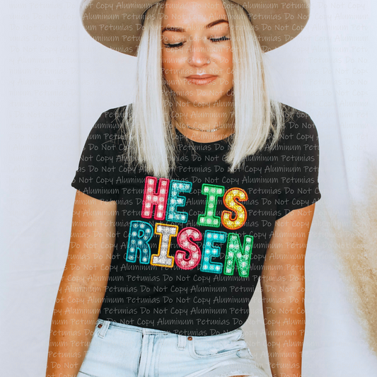 He Is Risen Graphic Tee