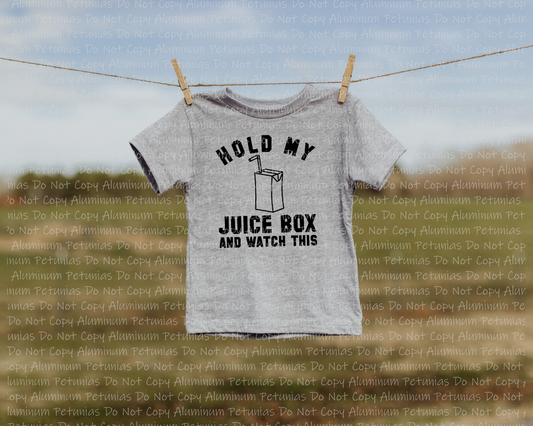 Hold My Juice Box Youth Graphic Tee