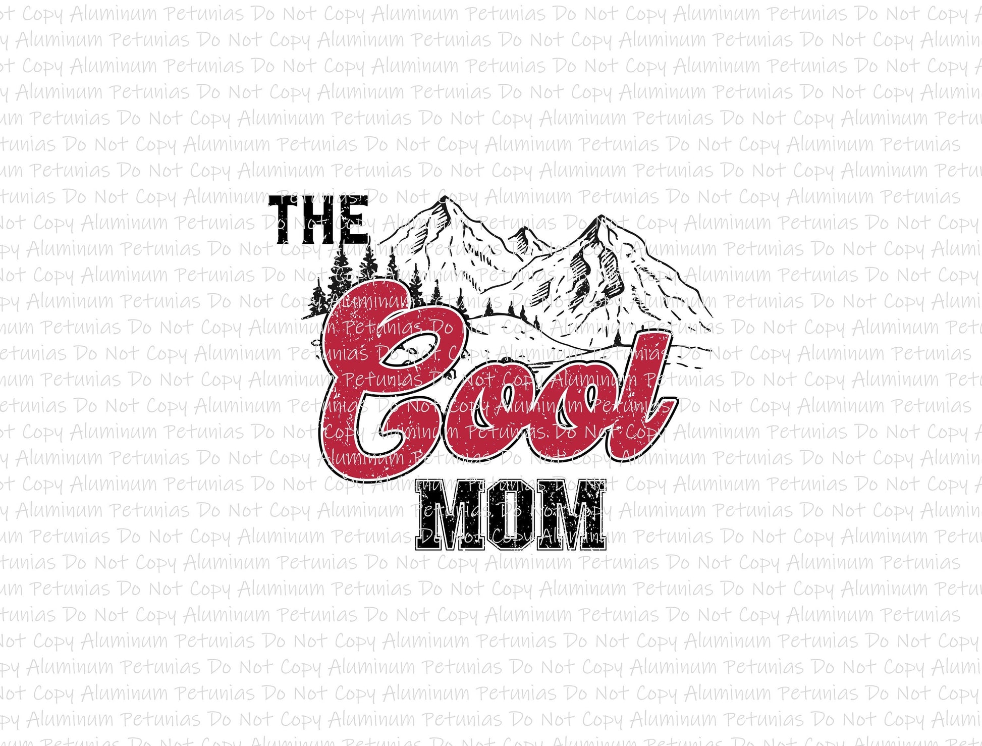 The Cool Mom DTF (Direct to Film) Transfers, Mama DTF Transfer Ready to Press, 1-3 Day Ship