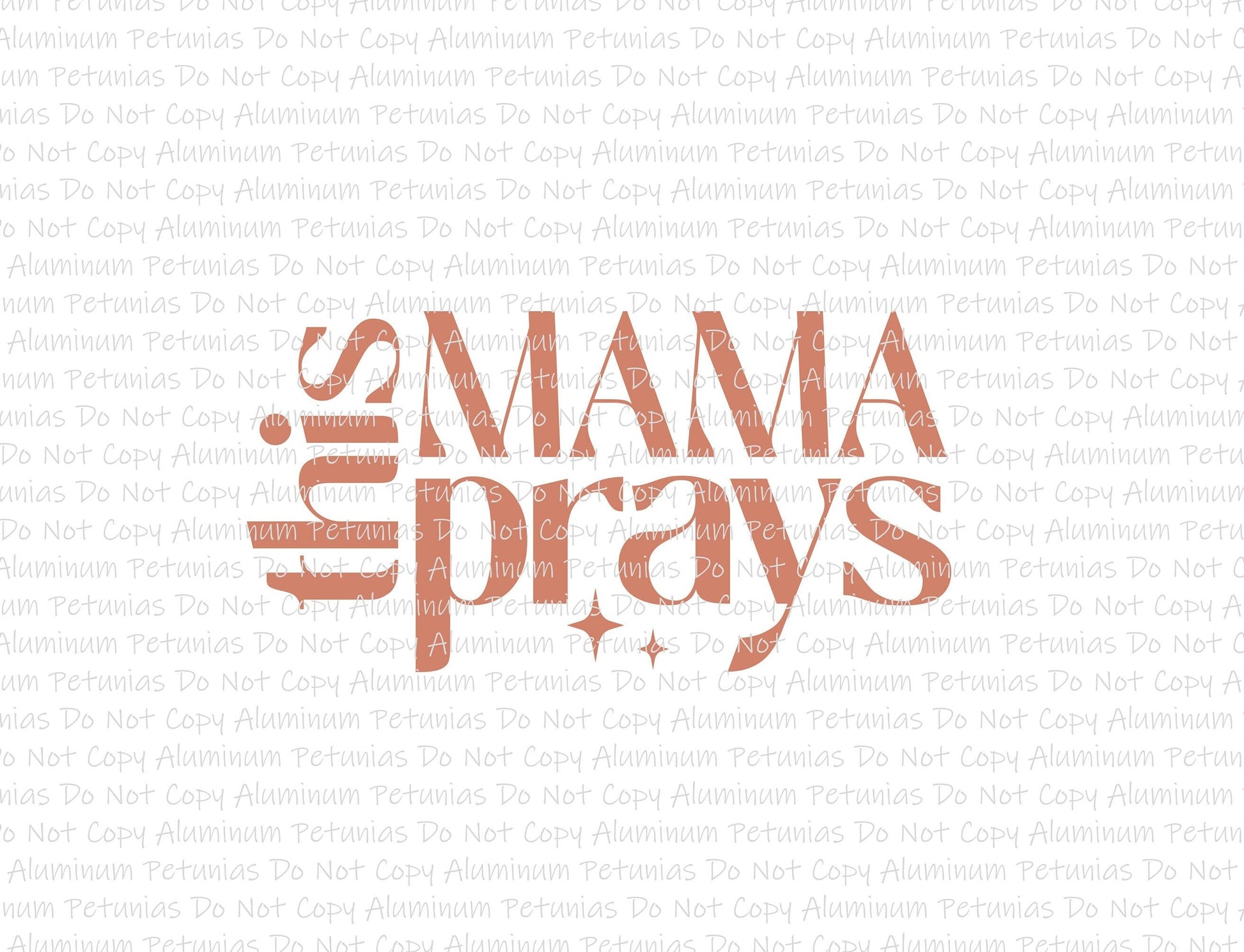 This Mama Prays Boho DTF (Direct to Film) Transfers, Mama DTF Transfer Ready to Press, 1-3 Day Ship