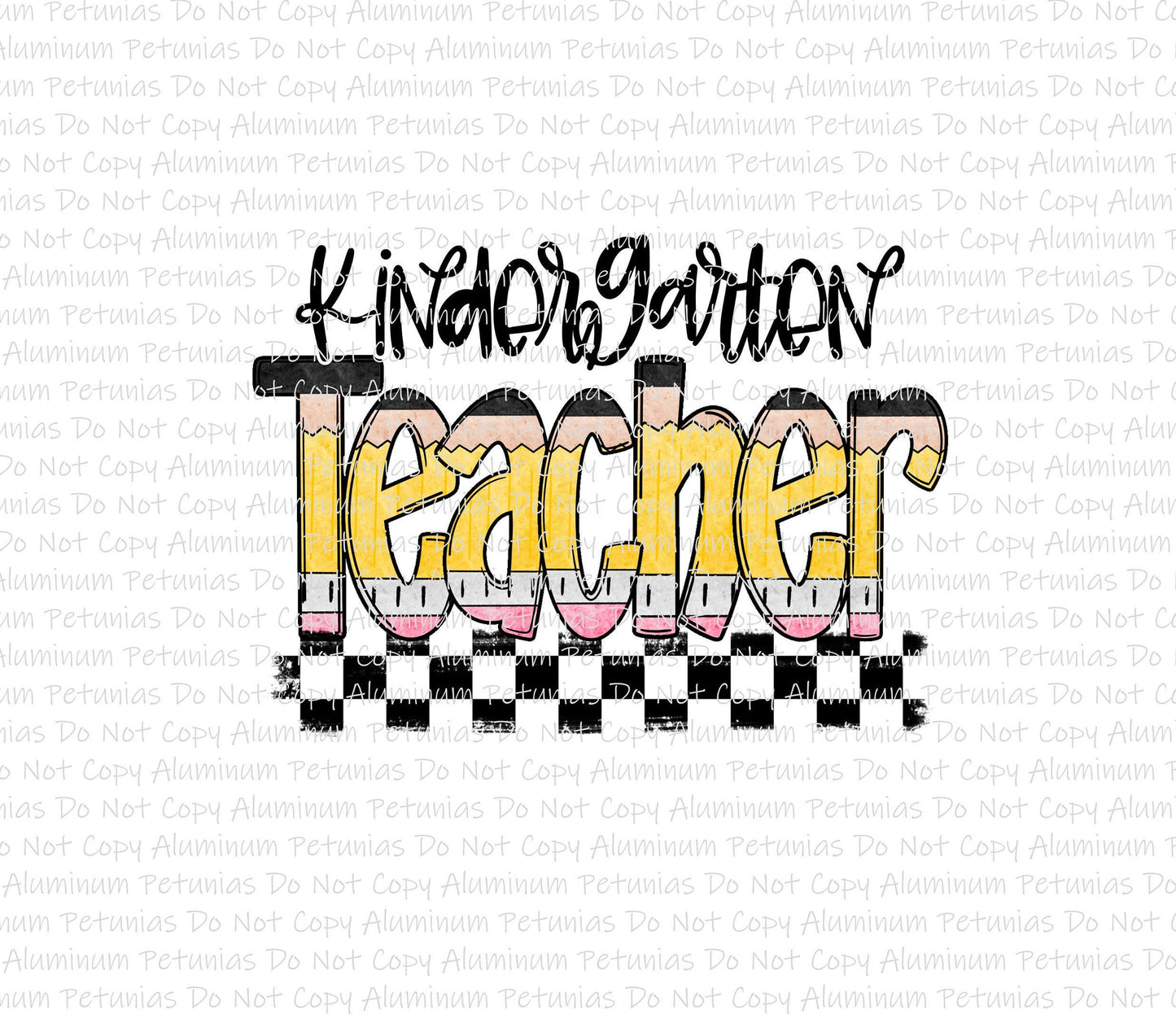 Kindergarten Teacher DTF (Direct to Film) Transfers, Teaching DTF Transfer Ready to Press