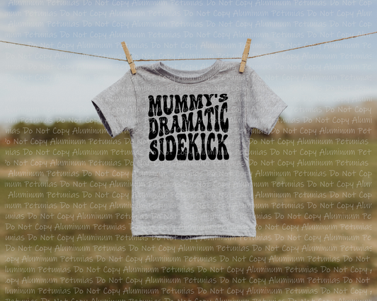 Mummy's Dramatic Sidekick Youth Graphic Tee