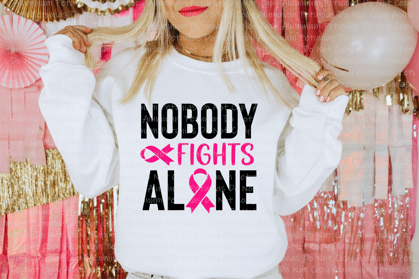 Nobody Fights Alone Graphic Tee
