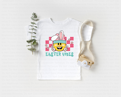 Retro Easter Vibes Youth Graphic Tee