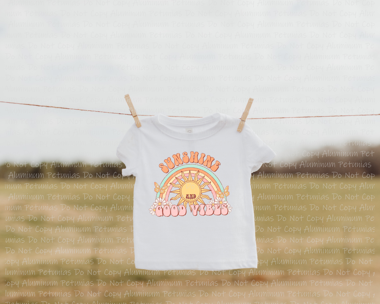 Sunshine & Good Vibes Youth Graphic Tee