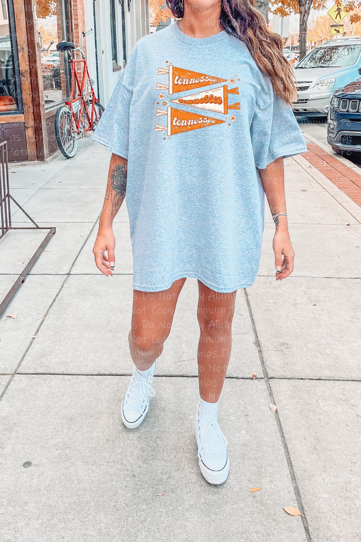 Tennessee Flags Graphic Tee