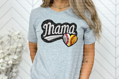 Varsity Mama Graphic Tee