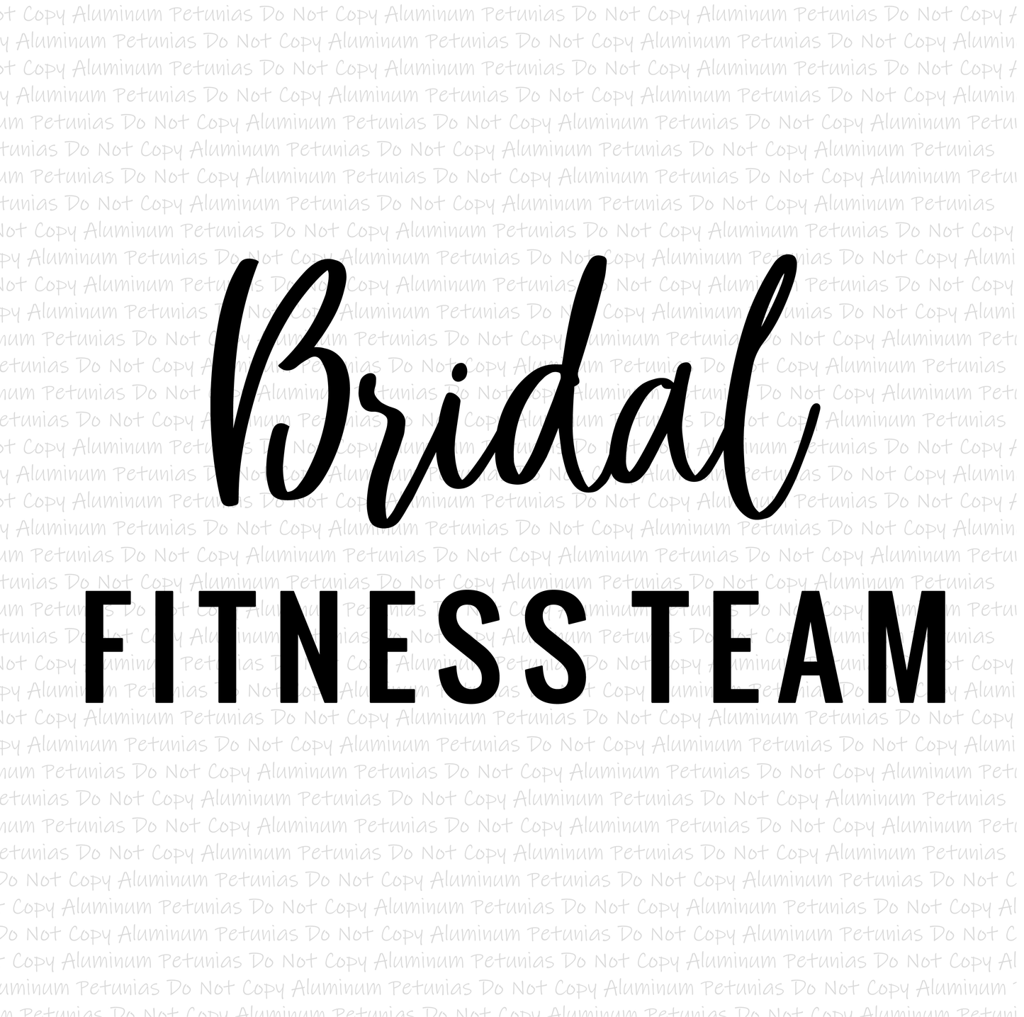 Bridal Fitness Team