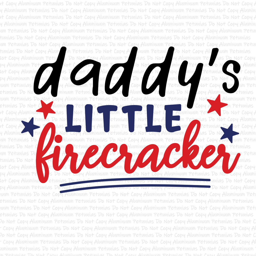 Daddy's Little Firecracker