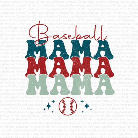 Baseball Mama Distressed