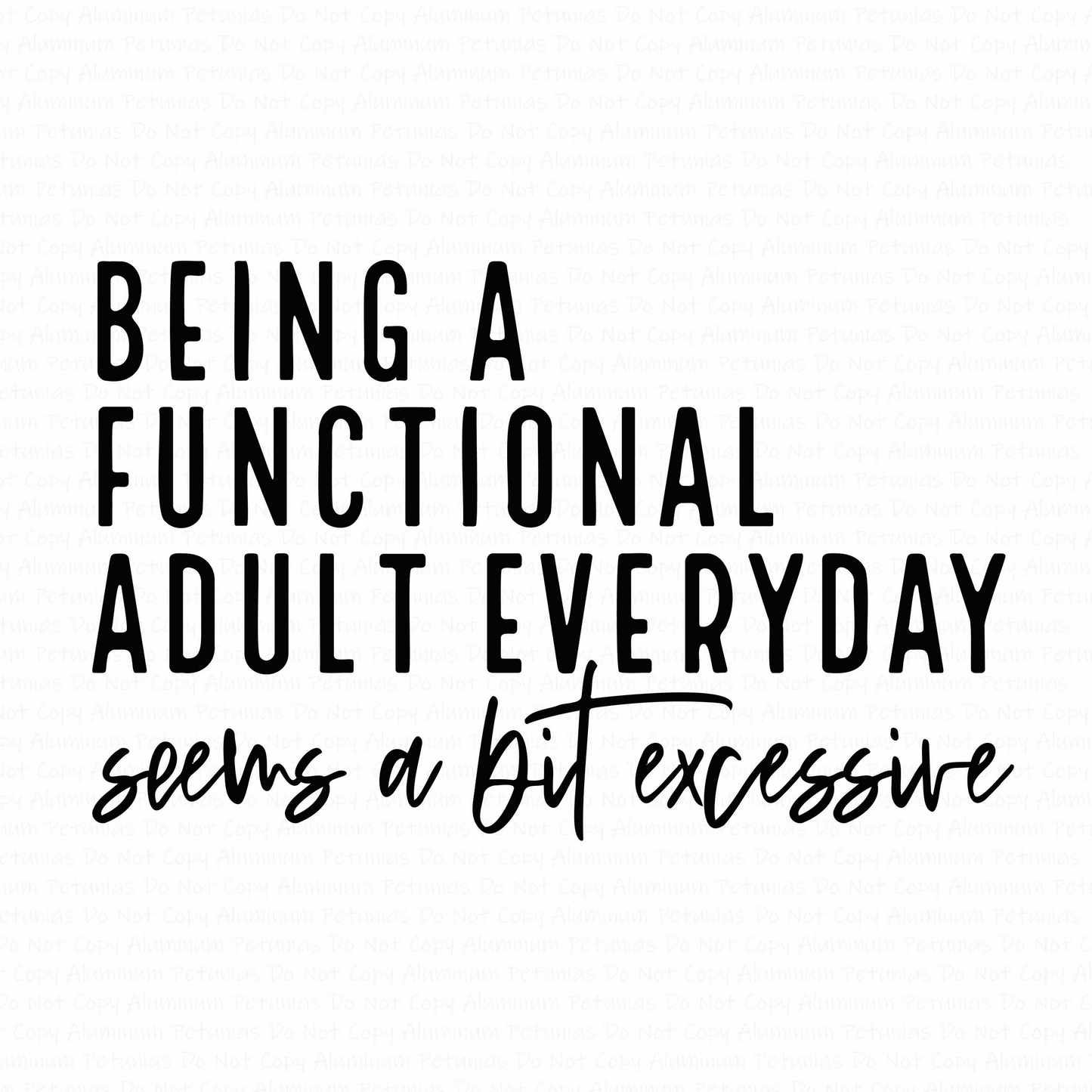 Functional Adult