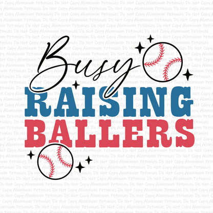 Raising Ballers DTF (Direct to Film) Transfers, Baseball DTF Transfer Ready to Press, 1-3 Day Ship