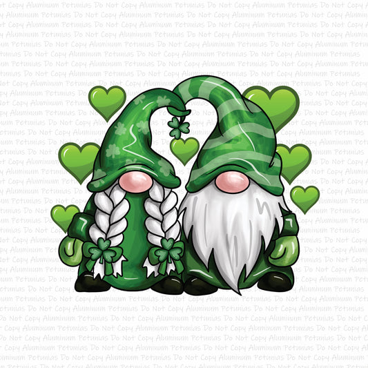 St. Patrick's Gnomies DTF (Direct to Film) Transfers, St. Patrick's Day DTF Transfer Ready to Press, 1-3 Day Ship