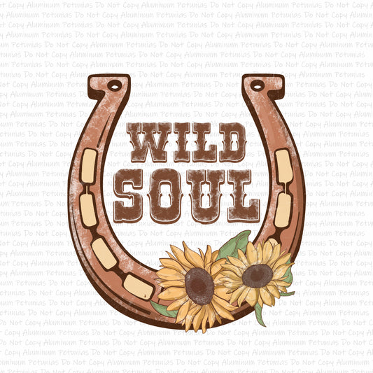 Wild Soul DTF (Direct to Film) Transfers, Western DTF Transfer Ready to Press, 1-3 Day Ship