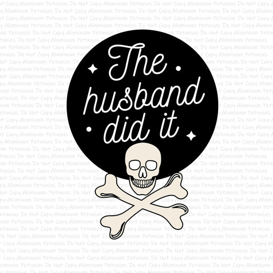 The Husband Did It (Direct to Film) Transfers, True Crime DTF Transfer Ready to Press,