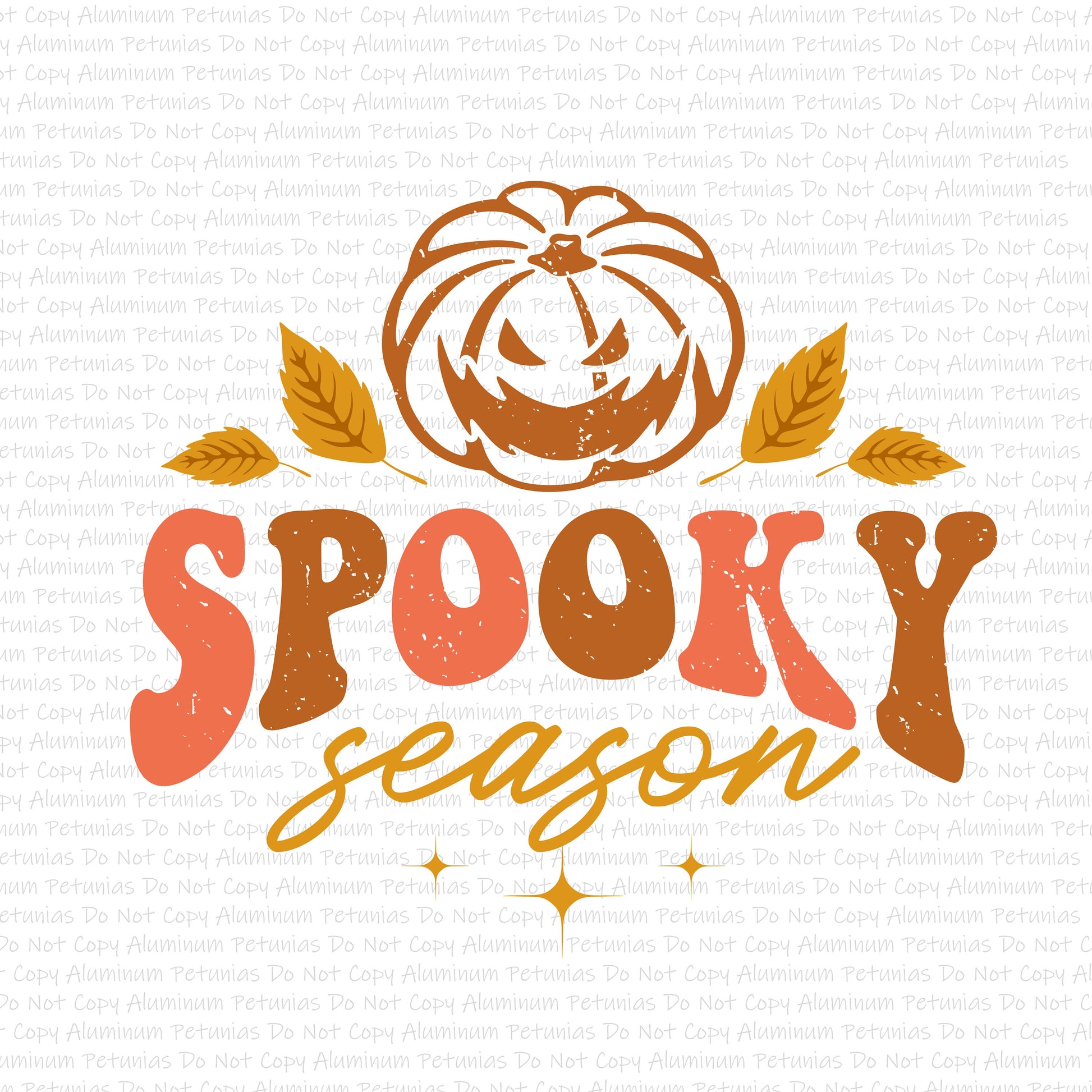 Spooky Season DTF (Direct to Film) Transfers, Halloween DTF Transfer Ready to Press, 1-3 Day Ship