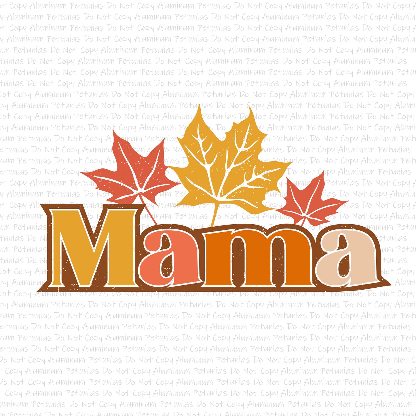 Fall Mama DTF (Direct to Film) Transfers, Fall DTF Transfer Ready to Press, 1-3 Day Ship