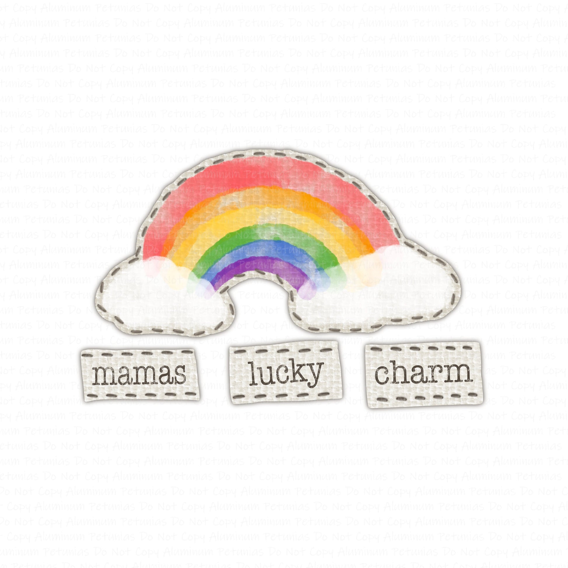 Mamas Lucky Charm DTF (Direct to Film) Transfers, Handmade Helton DTF Transfer Ready to Press, 1-3 Day Ship-Approved Vendor HandmadeHelton