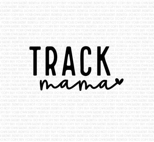 Track Mom DTF (Direct to Film) Transfers, Sports DTF Transfer Ready to Press