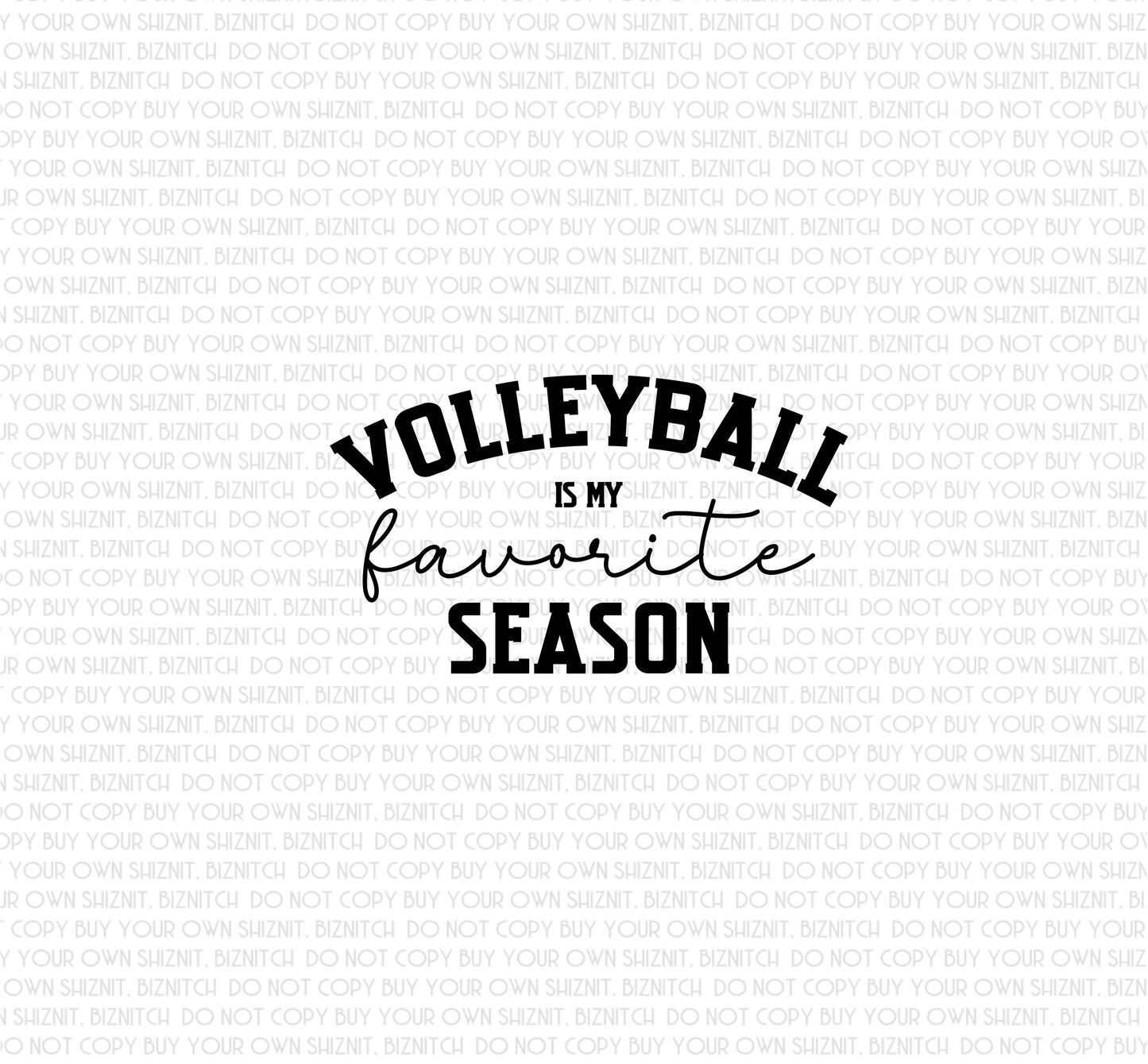 Volleyball Season DTF (Direct to Film) Transfers, Sports DTF Transfer Ready to Press