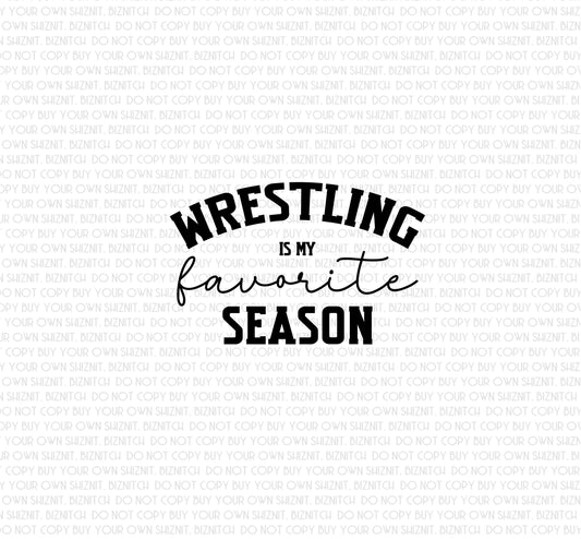 Wrestling Season DTF (Direct to Film) Transfers, Sports DTF Transfer Ready to Press