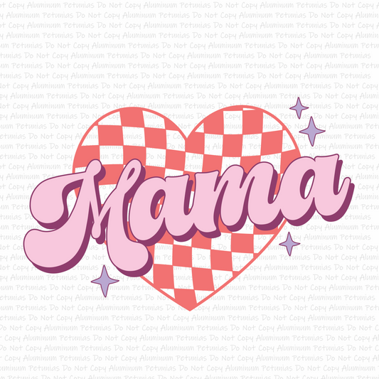 Retro Heart Mama