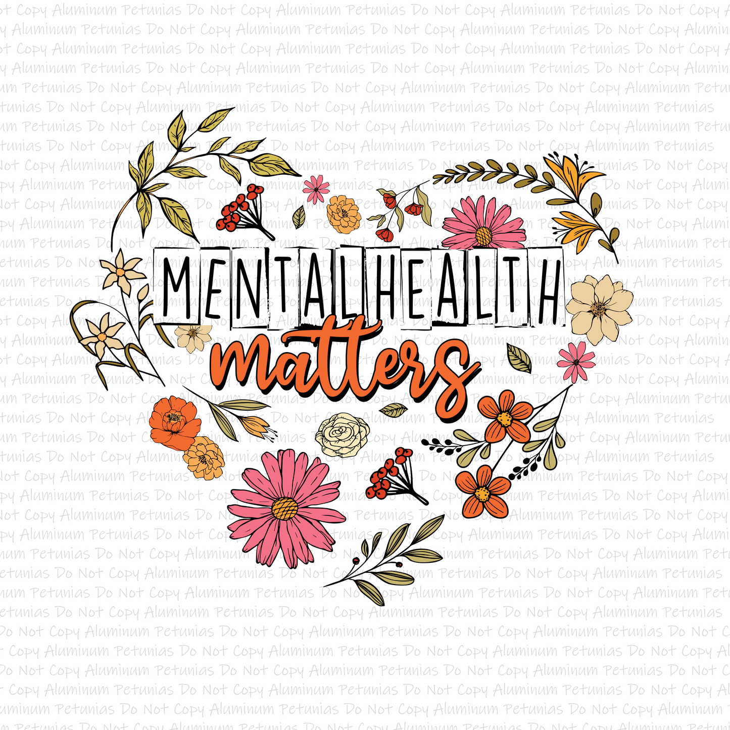 Mental Health Matters Heart